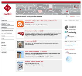 Cased Webauftritt