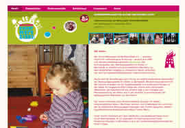 Kinderwerkstadt Webauftritt